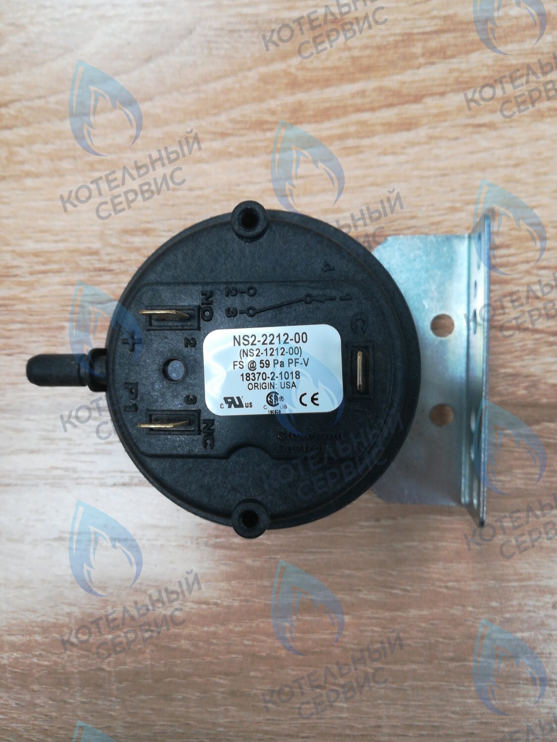 Прессостат с креплением, 59 Па, Cliveland Contr.  Лемакс Prime LEMAX