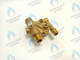 Блок гидравлический выходной латунный для 11,18, 24 MC (TY04020048) ROYAL THERMO