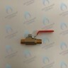 Кран шаровой 1/4" короткий шток (TA-13~30, World Plus 13~30) KITURAMI