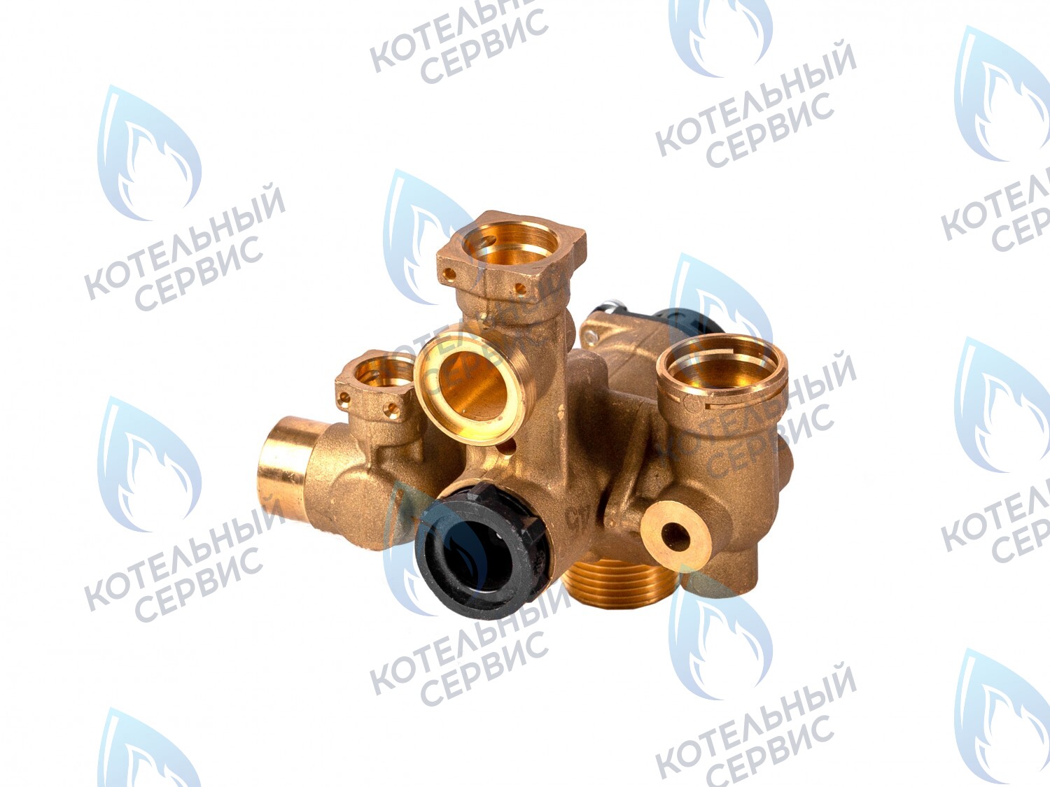 Клапан трехходовой 500.180 (NEVA LUX 8224/8624, Master Gaz 24 / 24 F)  (для котлов с датчиком температуры TP01AH1LQ) NEVALUX