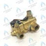 Кран подпитки в сборе с кран-буксой и датчиком расхода воды GAZECO 18 / 24 -C-2, -T-2