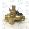 Кран подпитки в сборе с кран-буксой и датчиком расхода воды GAZECO 18 / 24 -C-2, -T-2