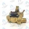 Кран подпитки в сборе с кран-буксой и датчиком расхода воды GAZECO 18 / 24 -C-2, -T-2