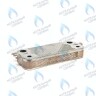 Теплообменник  вторичный пластинчатый ГВС 12 пластин  BOSCH WBN6000/2000 12C/18C