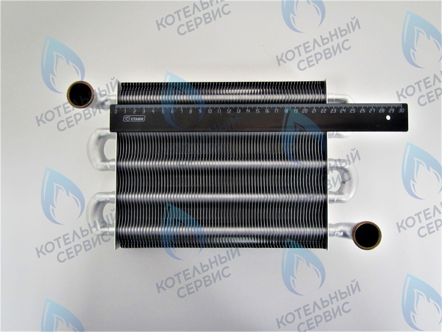 Основной теплообменник с трубками ARISTON ALTEAS X, CARES X, CLAS X, GENUS X, HS X, CHAFFOTEAUX ALIXIA ULTRA, PIGMA ULTRA