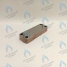 Теплообменник  ГВС  вторичный 12 пластин BAXI (711612800), Protherm (0020119606), FONDITAL (6SCAMPIA07)