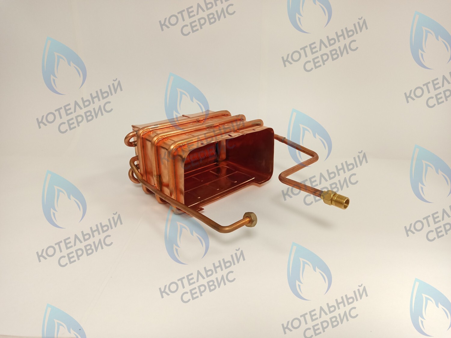 Медный теплообменник для газовой колонки Genberg ЛЮКС