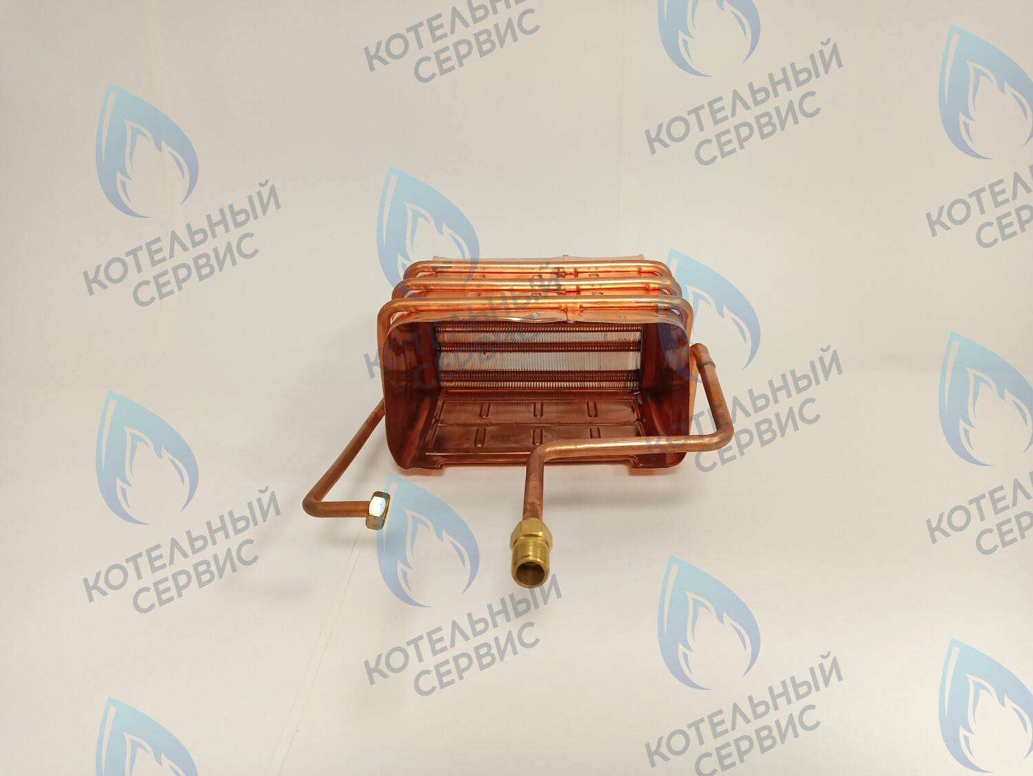 Медный теплообменник для газовой колонки Genberg ЛЮКС
