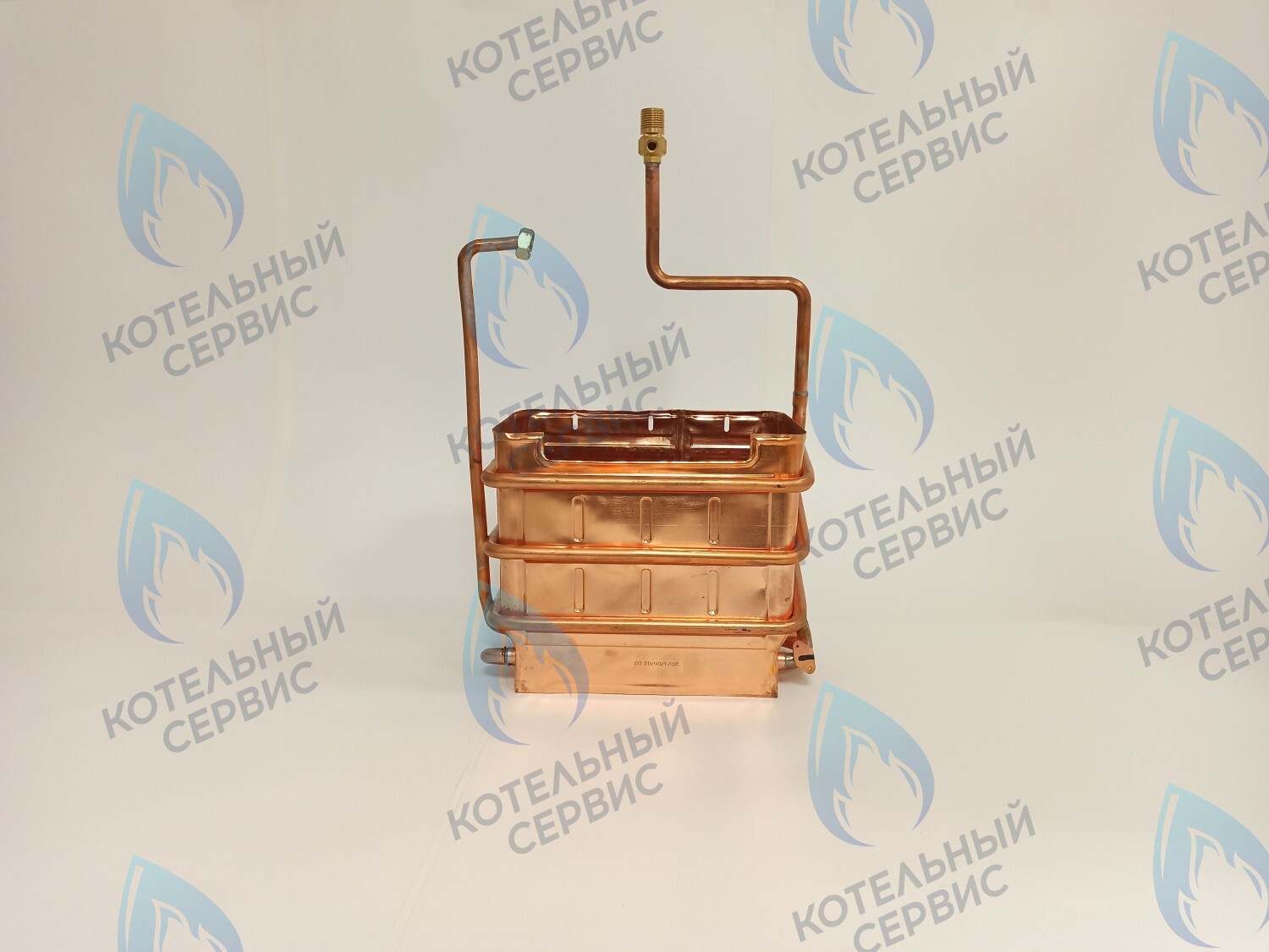 Медный теплообменник для газовой колонки Genberg ЛЮКС