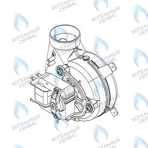 Вентилятор для котлов Viessmann на 30-34 кВт