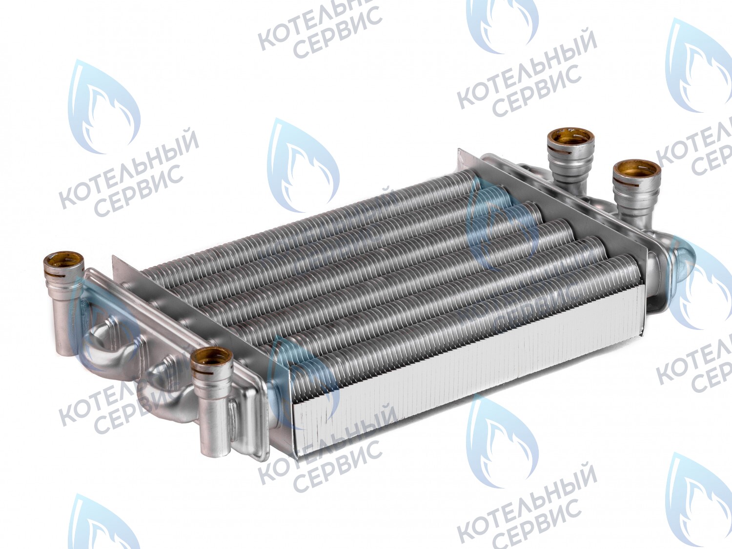 Теплообменник битермический 252мм GAZECO  24-Т1/C1 (с 05.2016 г.)