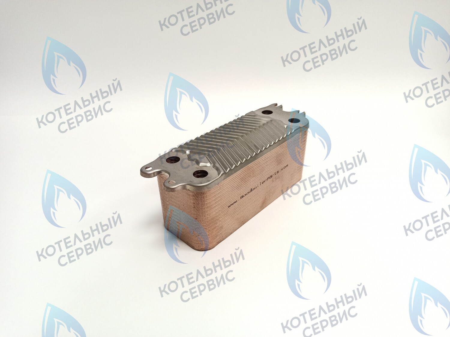 Теплообменник ГВС 35 пластин VAILLANT TURBOTEC PLUS 32, 36 КВТ (0020025041)