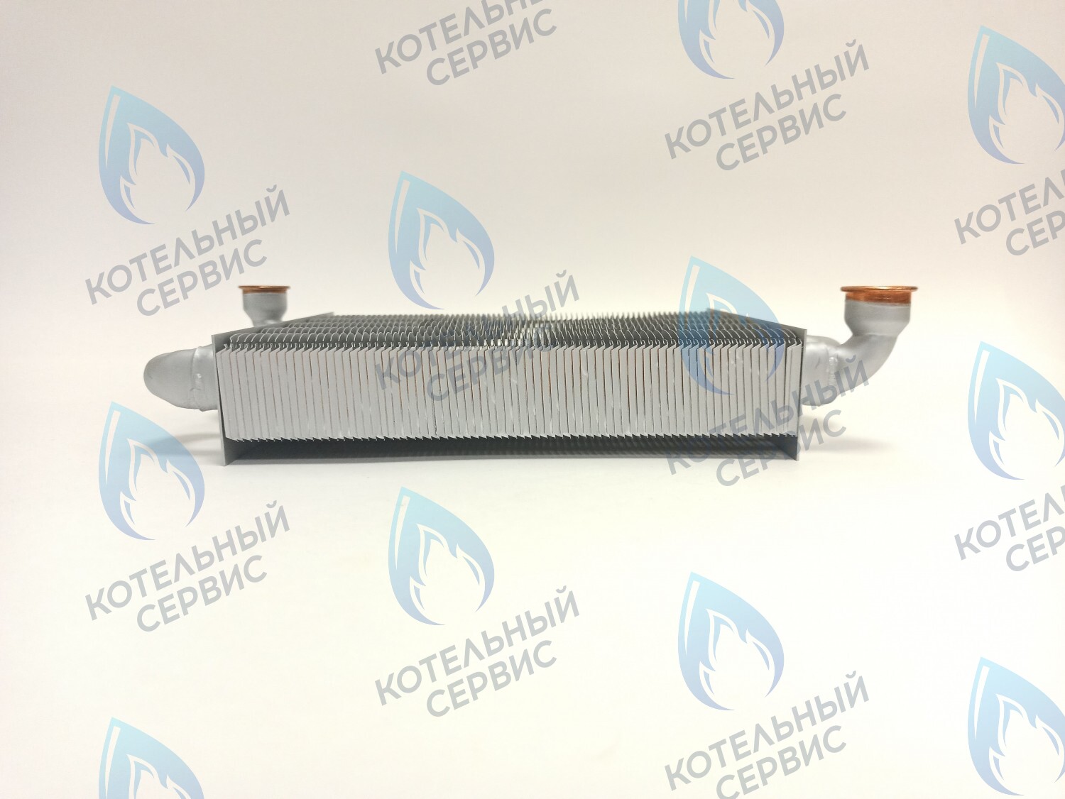 Теплообменник основной медный (первичный) в комплекте 2 трубки ARISTON ALTEAS X, CARES X, CLAS X, GENUS X, HS X