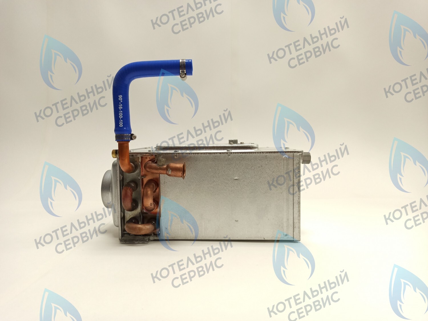 Теплообменник медный в сборе с камерой сгорания для замены (H120260150; H120260151; H120240732; H120240733; H120260147; H120260148; H120240736; H120240737)