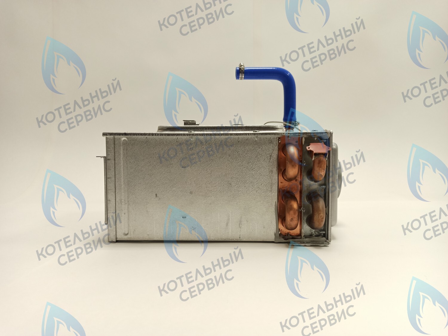Теплообменник медный в сборе с камерой сгорания для замены (H120260150; H120260151; H120240732; H120240733; H120260147; H120260148; H120240736; H120240737)