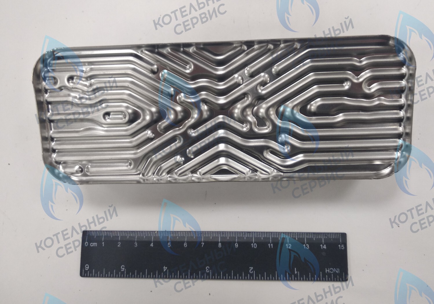 Теплообменник ГВС пластинчатый вторичный 14 пластин (PLATE HEAT EXCHANGER) BAXI