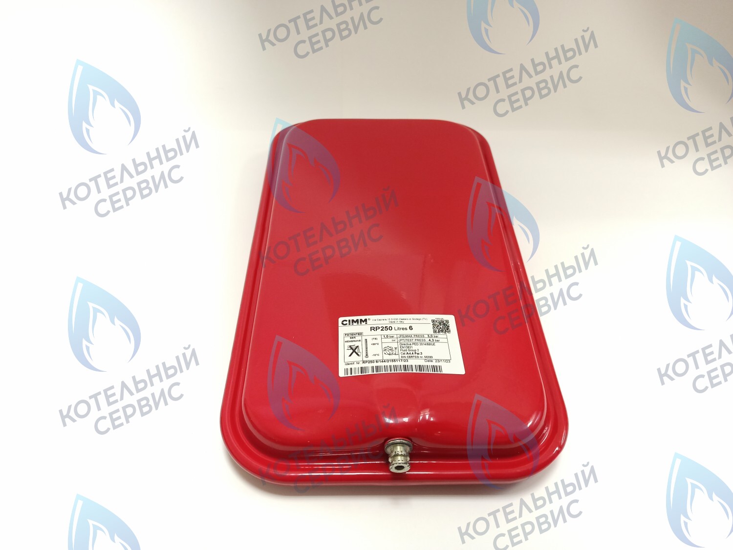 Расширительный бак 6л (плоский) клипса Baxi MAIN-5 14-24 F (710471200)