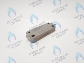 Теплообменник ГВС вторичный 16 пластин аналог BOSCH WBN2000/WBN6000 12/18/24/28C, BUDERUS U072 18/24/28K