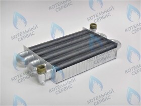 Теплообменник 82 FIN VIESSMANN VITOPEND 100-W WH1D, WH1B, WHKB 24 КВТ