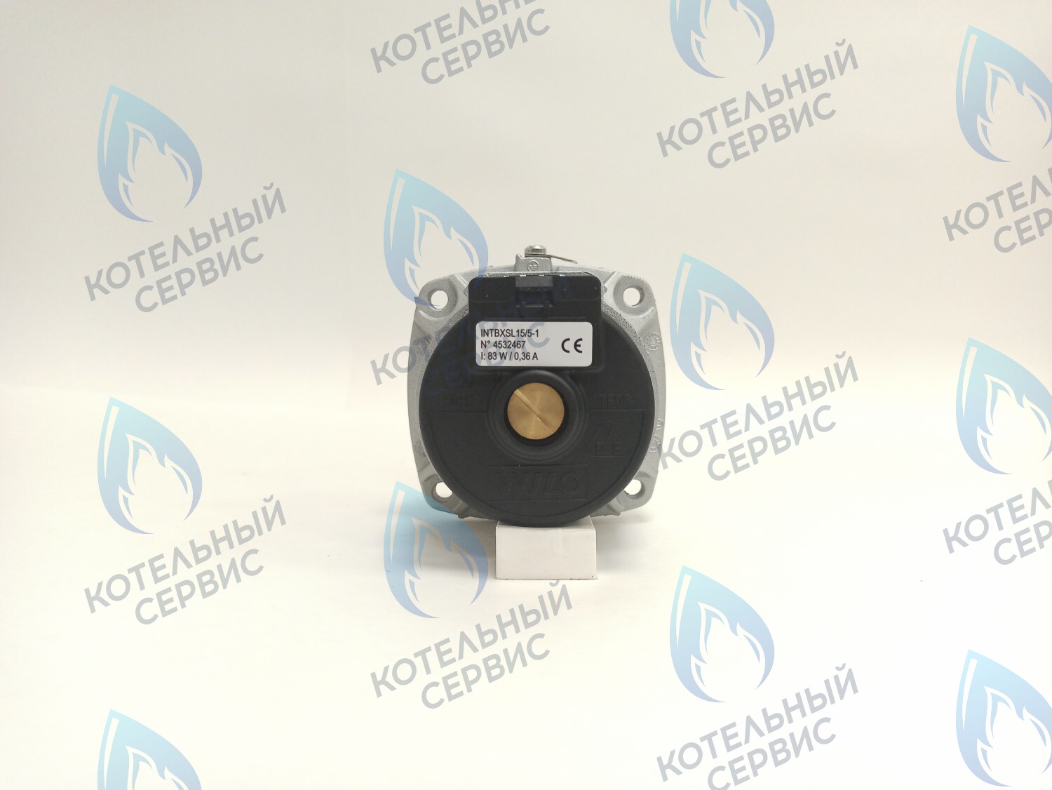 Двигатель насоса (без улитки, без терминала, 1 скорость) (12/5, 15/5) аналог WILO 82w INTBXL15/5-1 (30мм по часовой) BAXI MAIN-5 (710648600, 710820200)