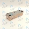 Теплообменник ГВС вторичный 16 пластин BOSCH WBN2000/WBN6000 12/18/24/28C, BUDERUS U072 18/24/28K