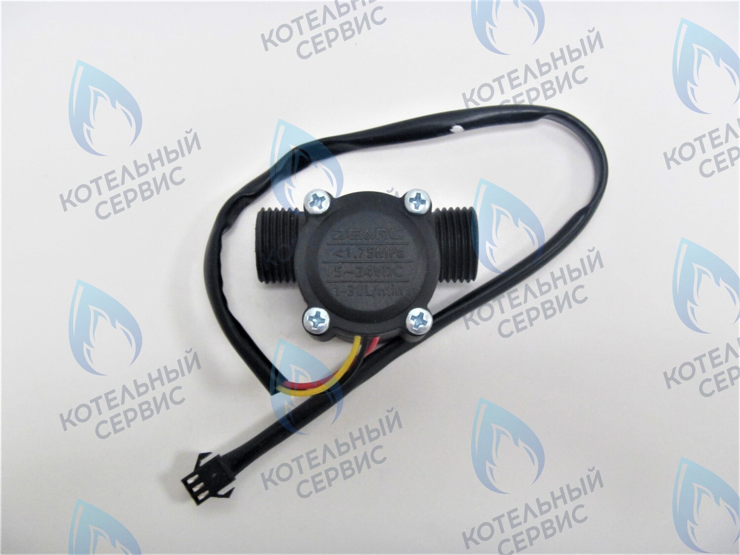 Датчик расхода воды G1/2" диапазон 1-30л/мин GazLux (05-2033) BASIC (AB13050012) ROC (D40700) OASIS (P0000005985) MONLAN (P0000005985) GAZECO (05-4033) ROCTERM (SCG-2-S53)