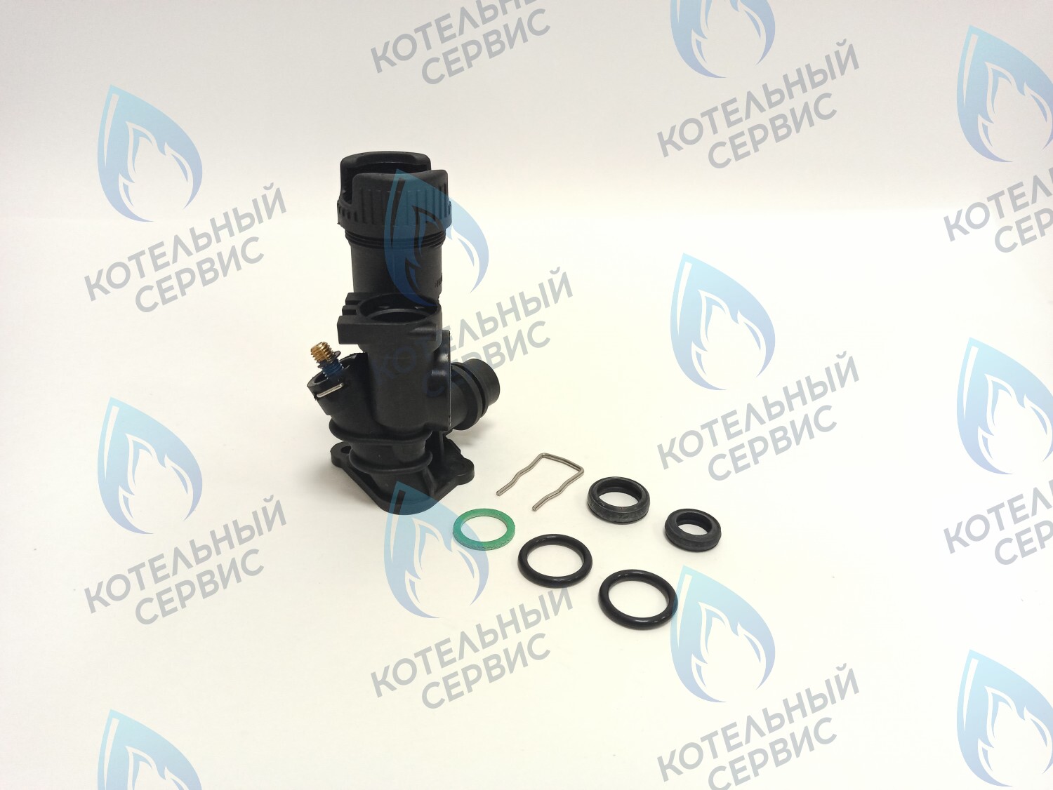 Трехходовой клапан Protherm Vaillant (0020132682, 178978, 0020020015, 0020132683) без мотора c крышкой