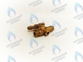 Трехходовой кран Termokraft 155620004193 POLYKRAFT