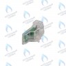 Датчик потока (сенсор) (белый) BAXI  (8435280) JJJ008435280 008435280  (там где стоит датчик потока с пружинкой)