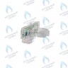 Датчик потока (сенсор) (белый) BAXI  (8435280) JJJ008435280 008435280  (там где стоит датчик потока с пружинкой)