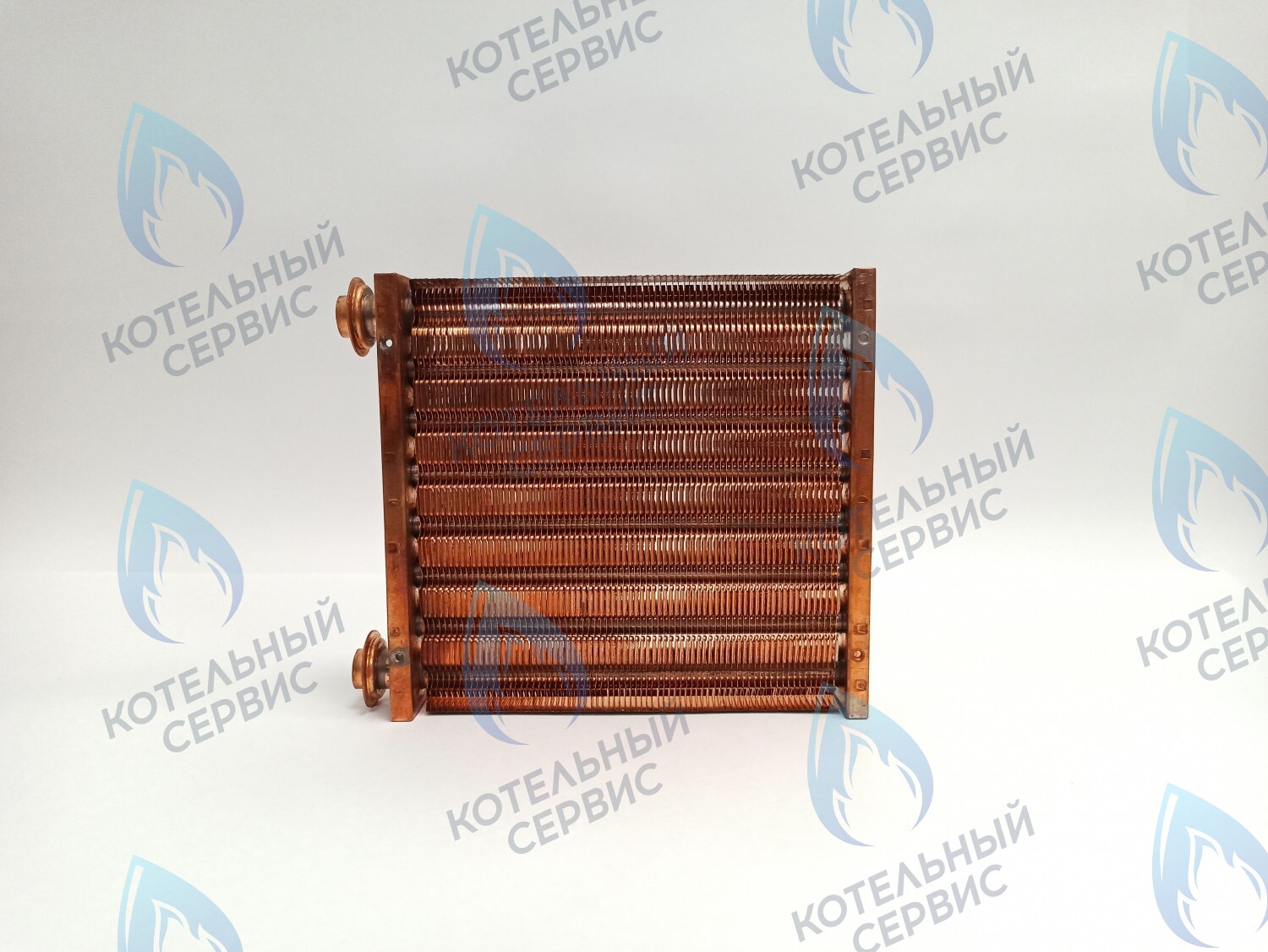 Теплообменник основной (первичный) (МЕДНЫЙ) Navien (с белыми прокладками в комплекте) Deluxe Е 10-24K (30021953A)