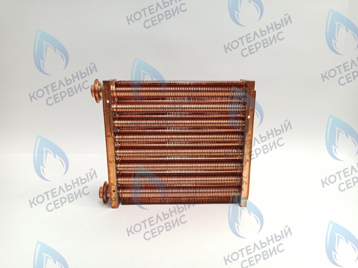 Теплообменник основной (первичный) (МЕДНЫЙ) Navien (с белыми прокладками в комплекте) Deluxe Е 10-24K (30021953A)