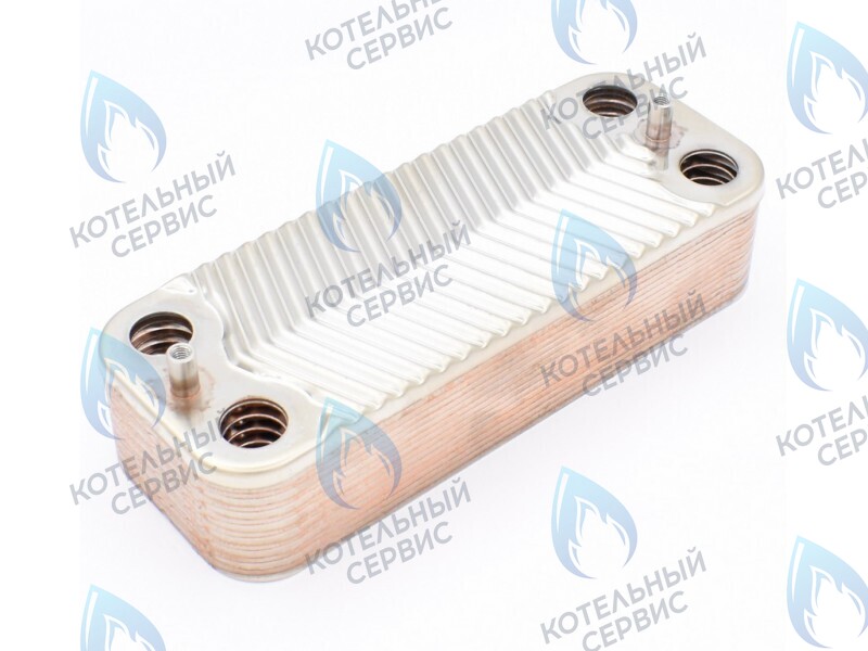 Теплообменник ГВС 16 пластин (вторичный) NAVIEN NCB700 35К