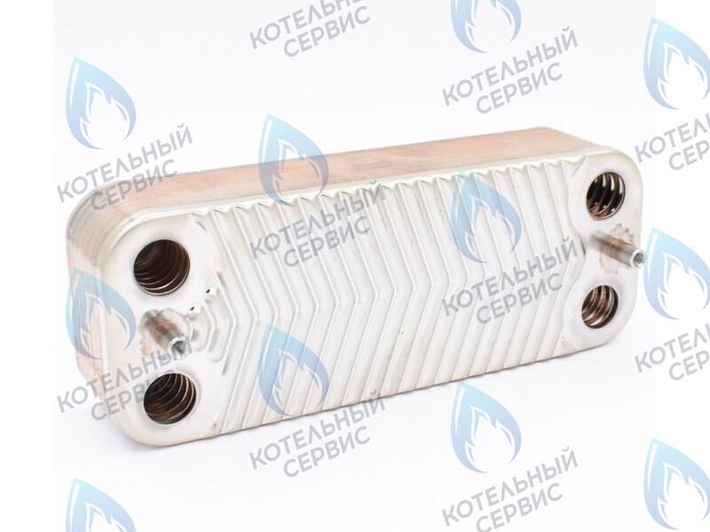 Теплообменник ГВС 16 пластин (вторичный) NAVIEN NCB700 35К