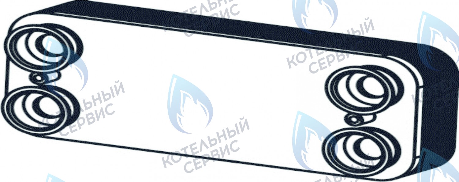Вторичный теплообменник 29,1 кВт  CELTIC-DS PLATINUM 3.25(2060185AH)