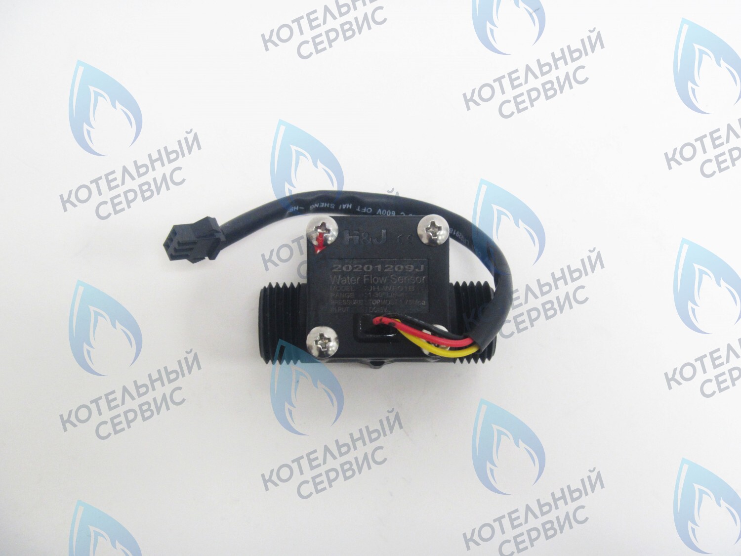 Датчик расхода воды 1-30L/мин G1/2 (AB13050012), GazLux (05-2033), ROC (D40700), Oasis (P0000005985), MONLAN (P0000005985), GazEco (05-4033), ROCTERM (SCG-2-S53)