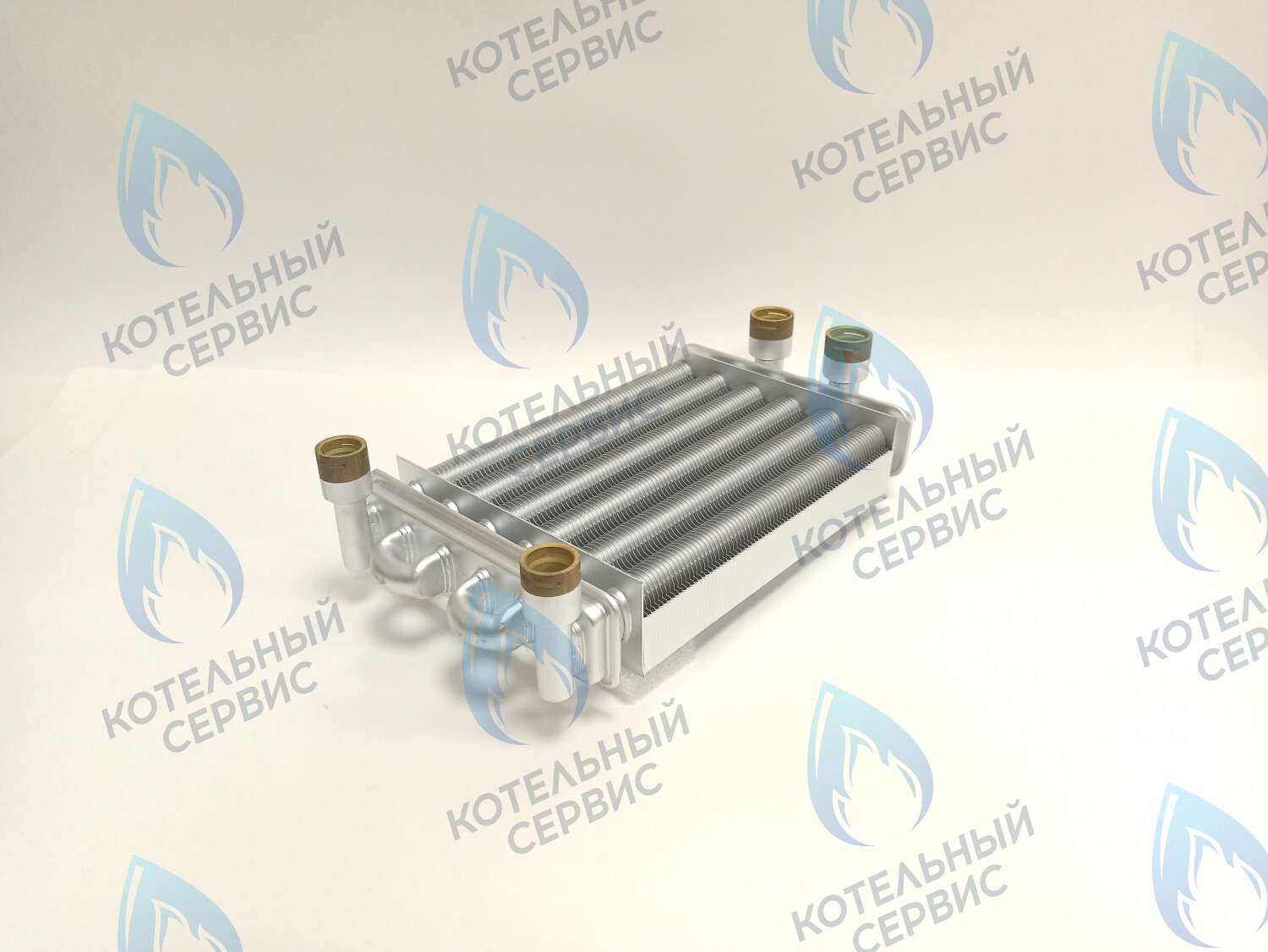 Теплообменник битермический 18 кВт 230мм GAZLUX Economy 18-T-1/-С-1 (02-2001)