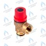 Сбросной клапан 3 бар металл (под болт) (Baxi ECO Four, PROTHERM Пантера 17)