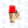 Сбросной клапан 3 бар металл (под болт) (Baxi ECO Four, PROTHERM Пантера 17)