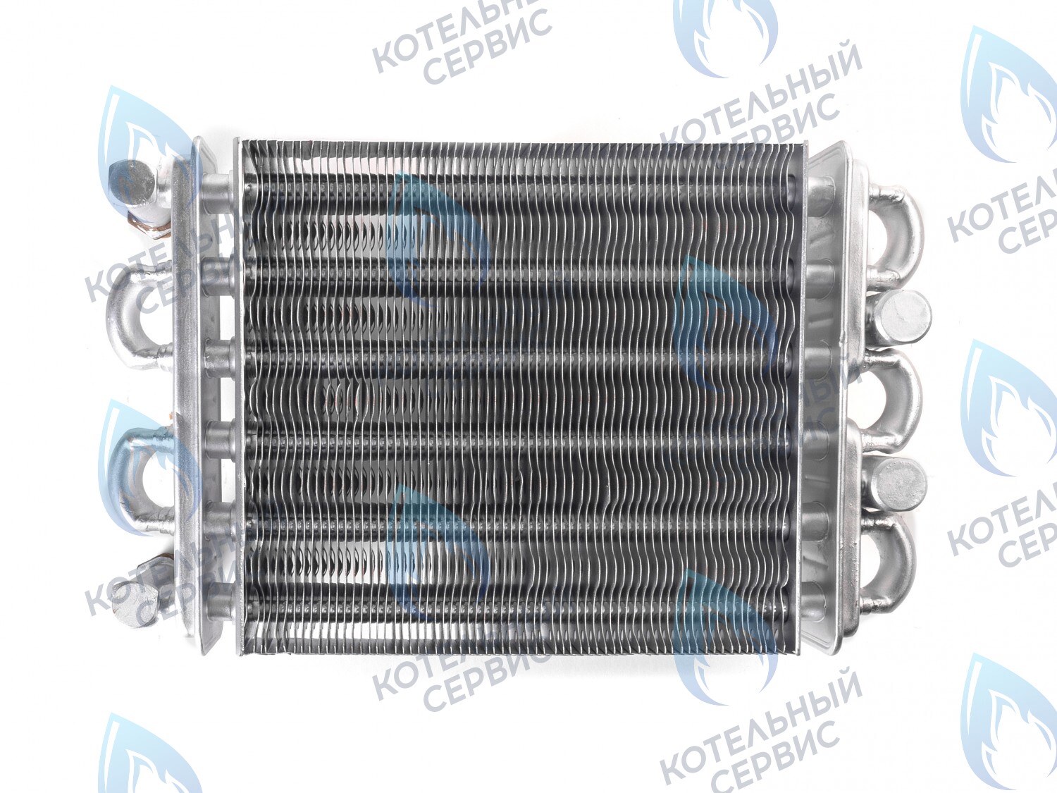 Теплообменник битермический  20см (196мм) 18 кВт HEC (10070004)