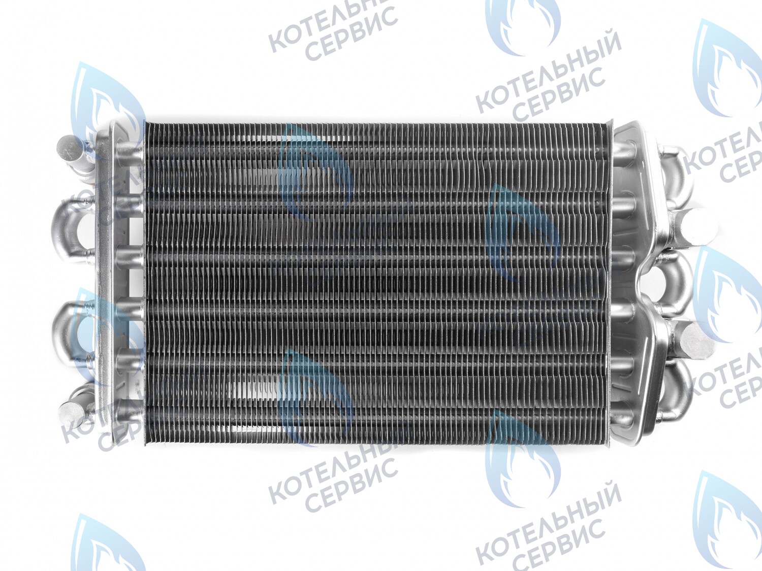 Теплообменник битермический 260мм 24кВт  Gazeco 24-T1/-C1 (до 05.2016) (02-4002), ROC(L44626)