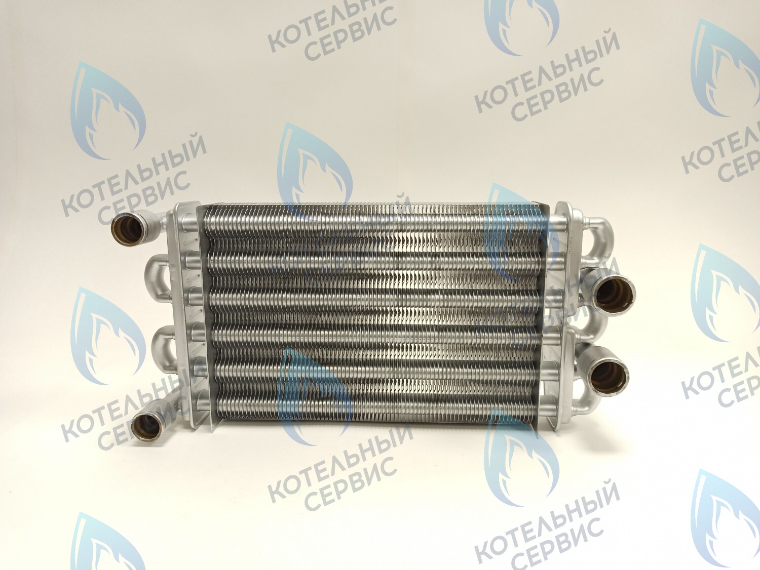 Теплообменник битермический 260мм 24кВт  Gazeco 24-T1/-C1 (до 05.2016) (02-4002), ROC(L44626)