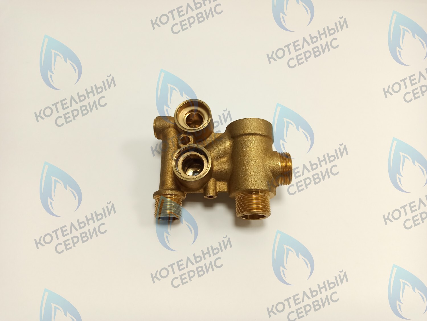 Корпус трехходового клапана воды гидрогруппа ALPHATHERM SIGMA ECO PTD 14 / 18 / 24