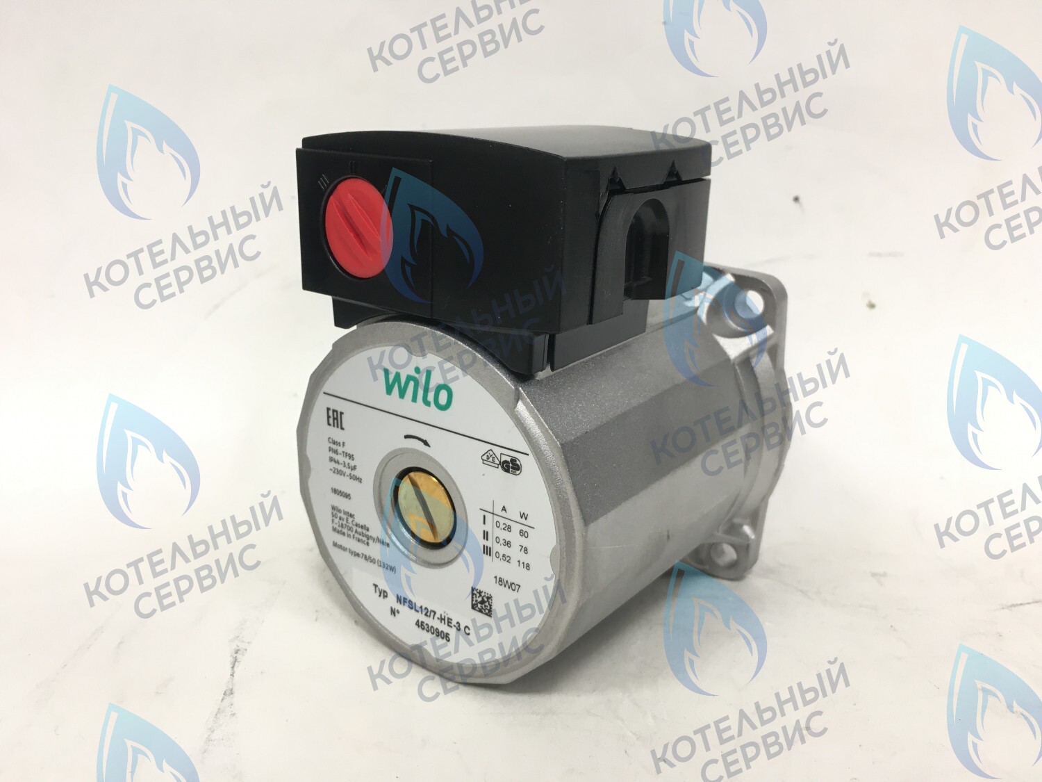 Двигатель насоса (без улитки) WILO NFSL 12/7 15/7 118w