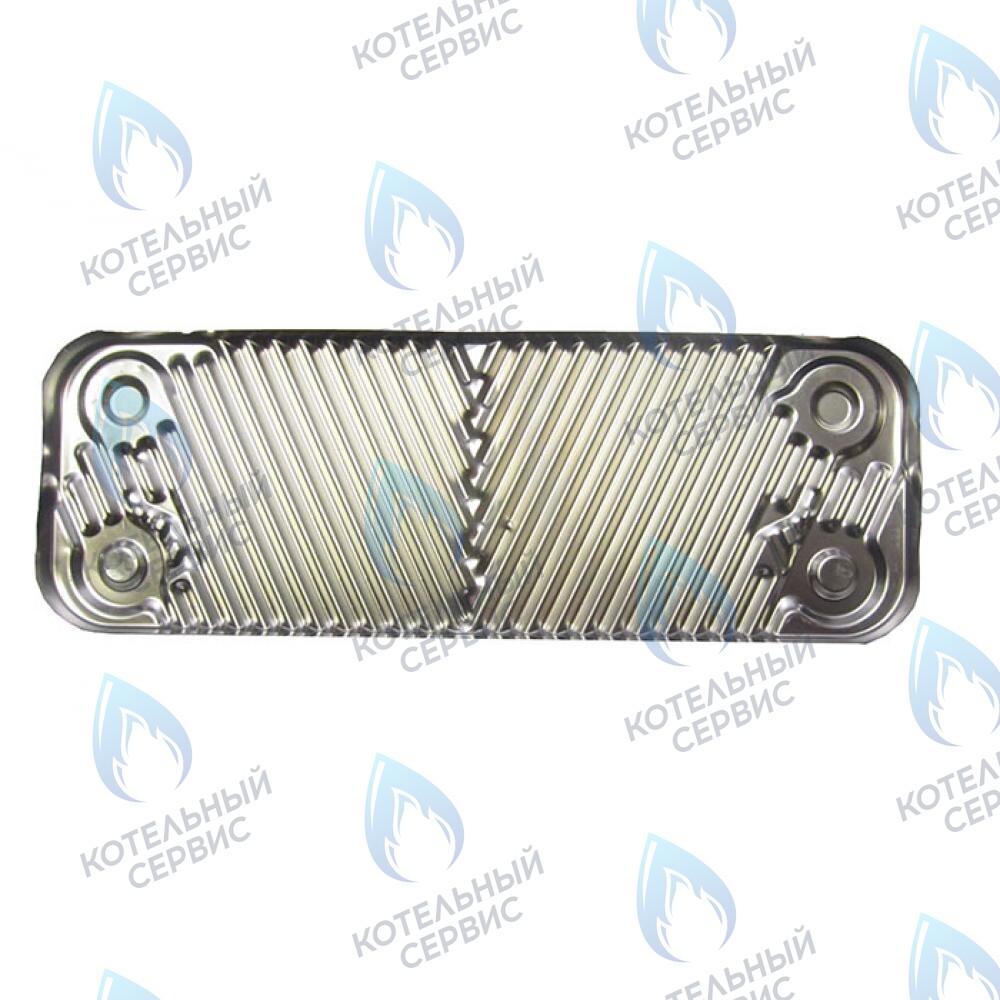 Теплообменник пластинчатый ГВС 10 пластин BAXI 24 кВт ECO ECO (COMPACT, 3, 3 COMPAT, FOUR, HOME, 4s, 5 COMPACT), FOURTECH