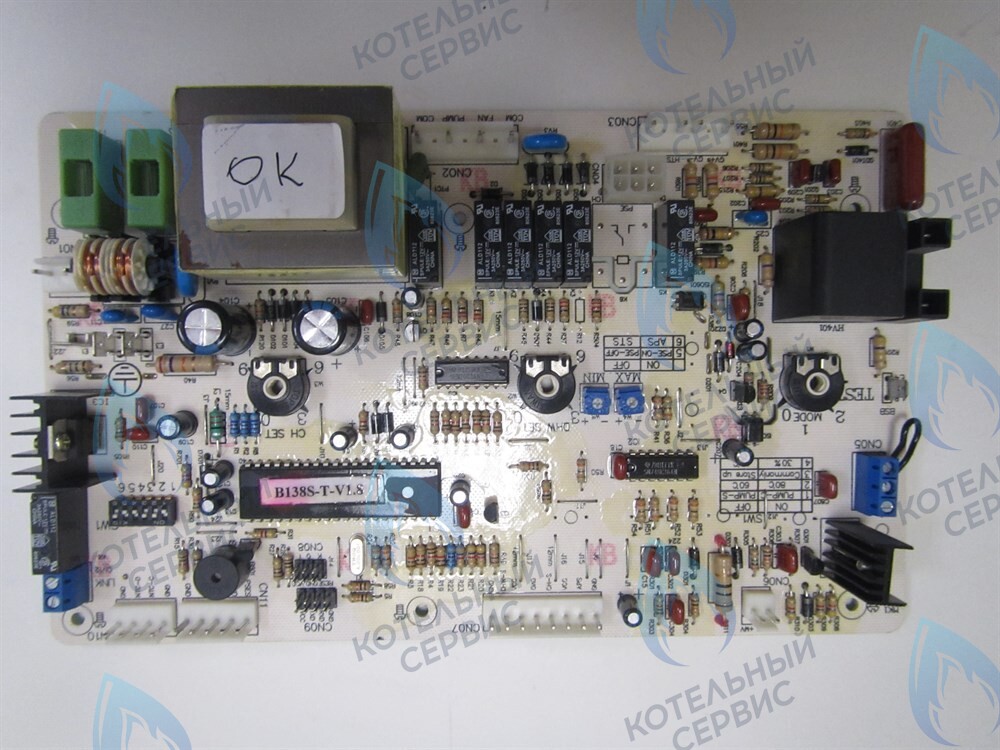 Плата электроники GAZLUX B-18-T1, GAZECO 18-T-1 / 18-T-2 (138)(136) Турбо (артикул 05-2012, 05-4012, 05-4014)