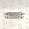 Теплообменник ГВС вторичный 16 пластин VAILLANT PROTHERM (0020038572, 0020014402)