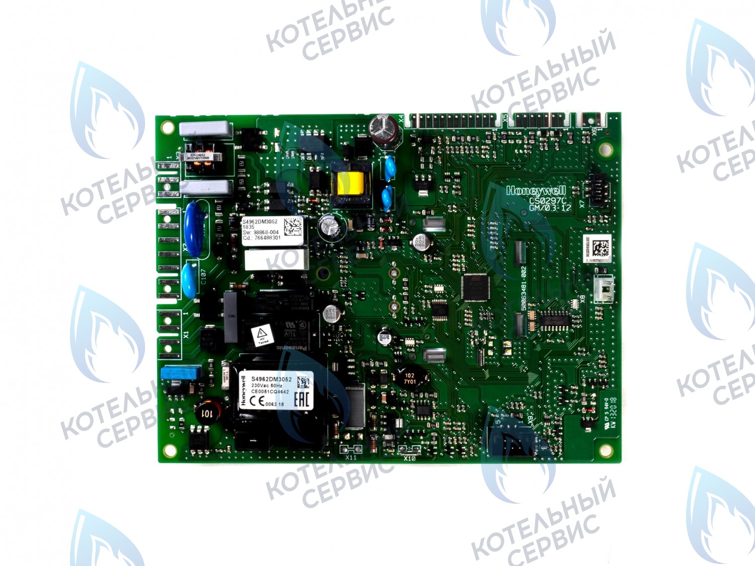 Электронная плата управления (аналог) BAXI ECO 5 MAIN 5, ECO COMPACT, HONEYWELL (721824700, 766487600)