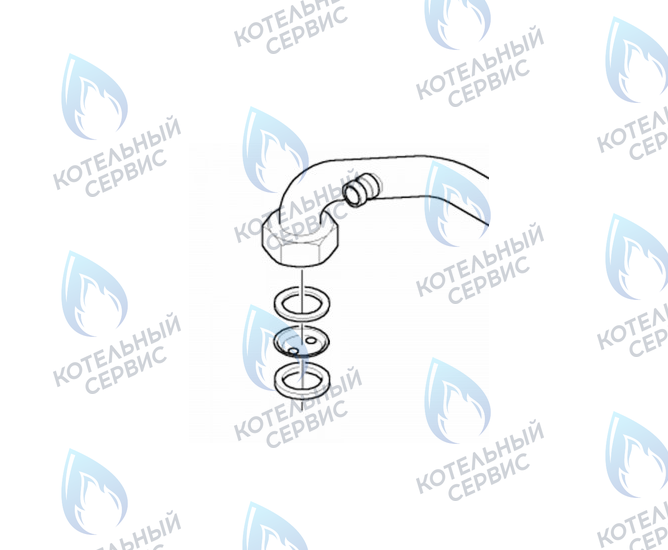 Предварительное сопло 2x4,50 VAILLANT