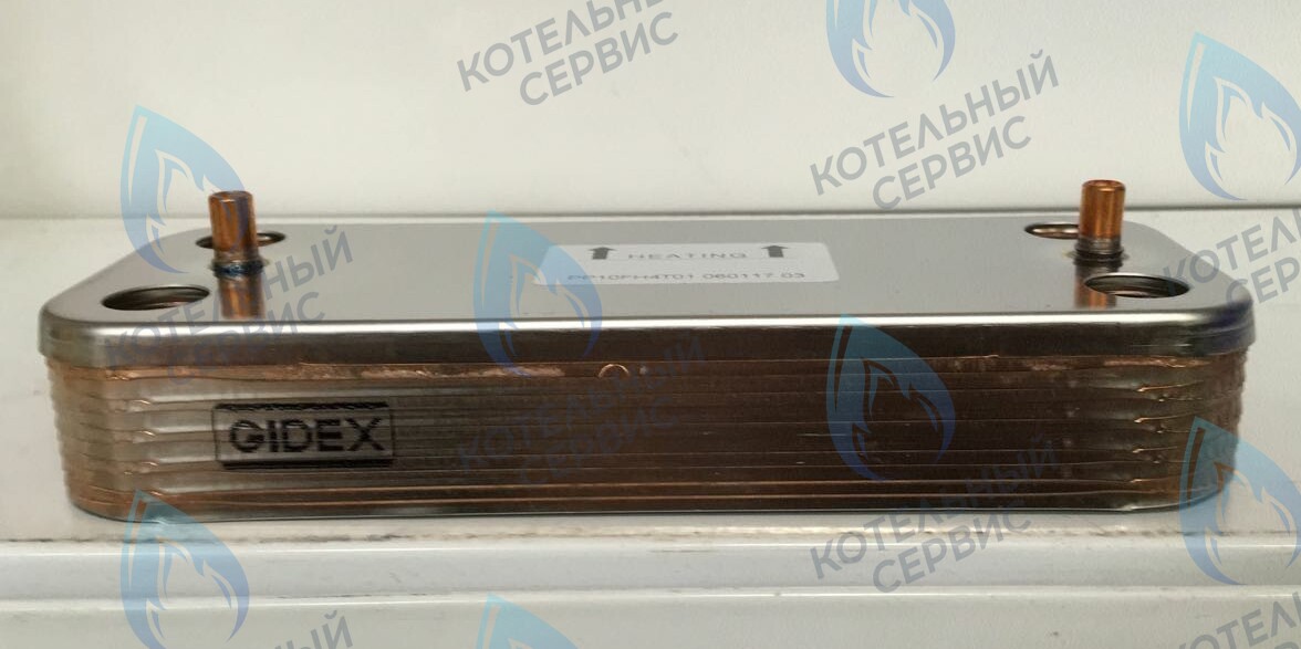 Теплообменник пластинчатый  12 пластин (вторичный) E.C.A.